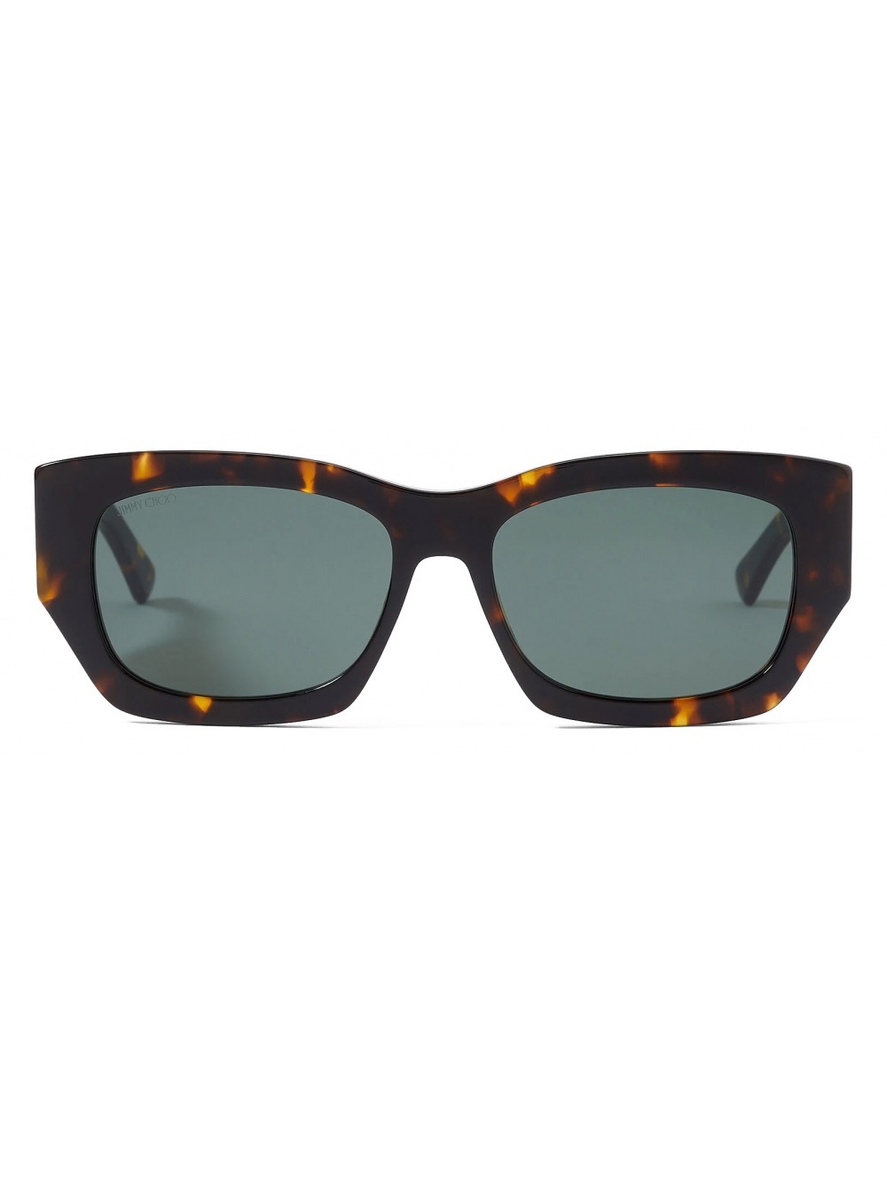 New. Jimmy Choo - Cami - Dark Havana
Sunglasses with Green JC Emblem - Picture 2 of 12
